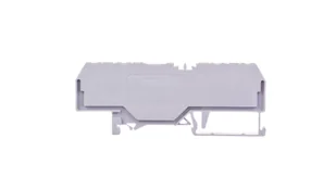 Wago Złączka szynowa 4-przewodowa 4mm2 szara 281-656 281-656 - Kostki, złączki, wtyczki - miniaturka - grafika 1
