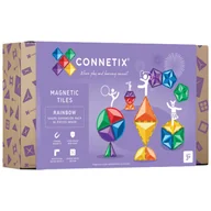 Klocki - klocki magnetyczne Rainbow Shape Expansion Pack 36 elementów Connetix - miniaturka - grafika 1