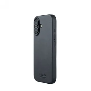 Mujjo Leather Case - etui skórzane do iPhone 17 kompatybilne z MagSafe basalt - Etui i futerały do telefonów - miniaturka - grafika 1