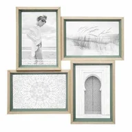 Ramki na zdjęcia - Ramka na 4 zdjęcia Moly zielona - miniaturka - grafika 1