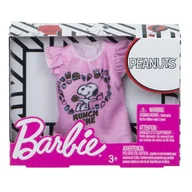 Akcesoria dla lalek - Barbie Peanuts, t-shirt - miniaturka - grafika 1