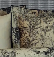 Poszewki na poduszki - Valeron Poszewka satynowa z plisą Laurenne - miniaturka - grafika 1