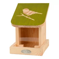 Pozostałe ozdoby ogrodowe - Karmnik dla ptaków z litej sosny Esschert Design Diapozitiv, dł. 17 cm - miniaturka - grafika 1