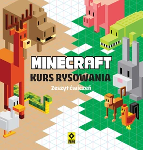 Minecraft. Kurs rysowania. Zeszyt ćwiczeń - Pozostałe książki - miniaturka - grafika 1
