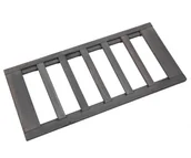 Meble modułowe i akcesoria - Półka Na Butelki Do Regału Drewnianego Lsr Szary 70X33 Cm Drewno Sosnowe / Wamar-Sosenka - miniaturka - grafika 1