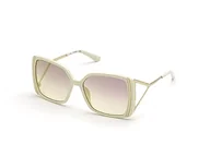 Okulary przeciwsłoneczne - Guess Damskie okulary przeciwsłoneczne Gu7751, beżowe/inne, rozmiar 30 - miniaturka - grafika 1