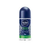 Dezodoranty i antyperspiranty męskie - Nivea - Men - Fresh Sensation 72H Anti-perspirant - Antyperspirant w kulce dla mężczyzn - 50 ml - miniaturka - grafika 1