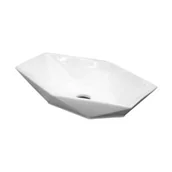 Umywalki - Umywalka Nablatowa 57 Domino Marina - miniaturka - grafika 1