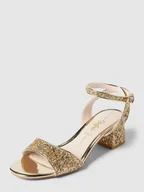 Sandały damskie - Sandały z obszyciem kamieniami stras model ‘RAINELLE’ - miniaturka - grafika 1