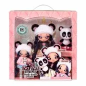 Lalki dla dziewczynek - NaNaNa Surprise NaNaNa Surprise Family Panda Rodzinka Lalka Modowa 575979 035051575979 - miniaturka - grafika 1