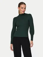 Swetry damskie - ONLY Sweter Katia 15232494 Zielony Regular Fit - miniaturka - grafika 1