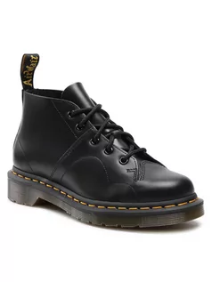 Glany damskie - Dr. Martens Glany Church 26256001 Czarny - grafika 1