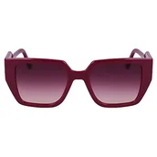 Okulary przeciwsłoneczne - KARL LAGERFELD KL6098S Okulary, Plum, 52/19/140 dla kobiet, Śliwka, 52/19/140 - miniaturka - grafika 1
