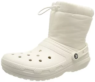 Crocs Unisex klasyczne wyściełane Neo buciki śniegowe, biały - 39.5 EU - Buty dla dziewczynek - miniaturka - grafika 1