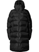 Kurtki damskie - Haglöfs Płaszcz pikowany "Long Mimic III" w kolorze czarnym - miniaturka - grafika 1