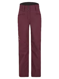 Ziener Dziewczęce spodnie narciarskie Alin, spodnie śniegowe, wodoodporne, wiatroszczelne, ciepłe, aksamitne czerwone, 164 - Spodnie narciarskie - miniaturka - grafika 1