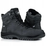 Buty trekkingowe męskie - Buty zimowe męskie 4F OBMH255 22S Wodoodporne - miniaturka - grafika 1