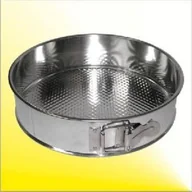 Formy do ciast - Tortownica nierdzewna 24 cm srebrny - miniaturka - grafika 1