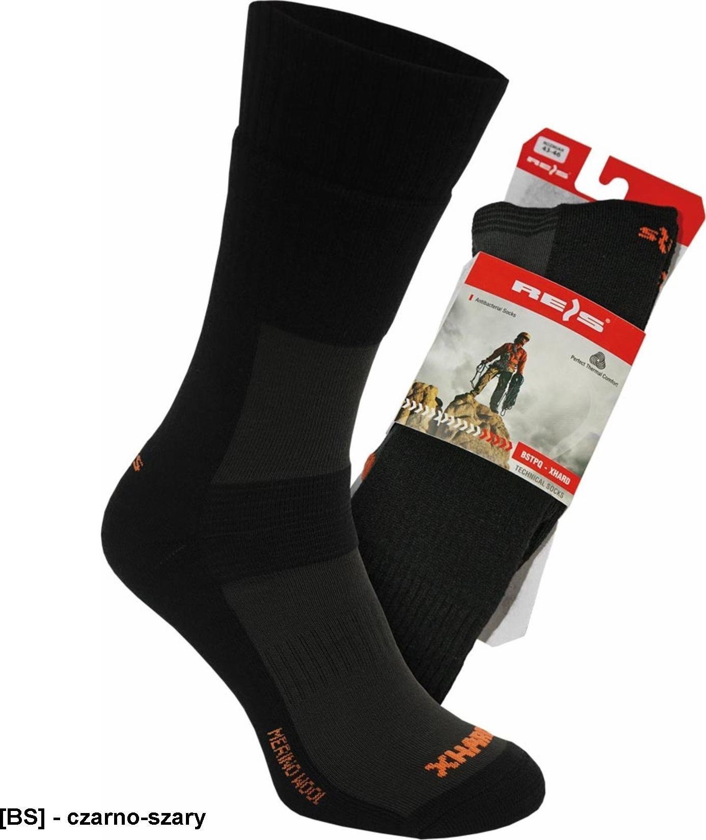 R.E.I.S. BSTPQXHARD - skarpety L 39-42