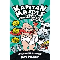 Jaguar Kapitan Majtas Inwazja Krwiożerczych Klozetów - Dav Pilkey - Książki edukacyjne - miniaturka - grafika 1