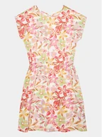 Sukienki i spódniczki dla dziewczynek - Roxy Sukienka codzienna Best Old Song ERGKD03220 Kolorowy Regular Fit - miniaturka - grafika 1