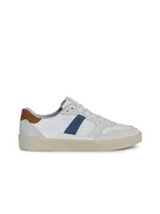 Trampki męskie - Geox Sneakersy "Affile" w kolorze kremowym ze wzorem - miniaturka - grafika 1