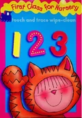 Książki kucharskie - 1st Class Nursery Wipe Clean 123 - miniaturka - grafika 1