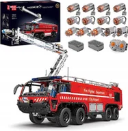 Klocki - Klocki Mould King 19004 Technology Airport Rescue Zestaw Do Budowania - miniaturka - grafika 1