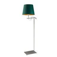 Lampy stojące - Klasyczna lampa podłogowa z abażurem ze złotym wnętrzem BATA GOLD - miniaturka - grafika 1