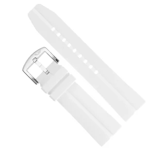Pasek do zegarka Vostok Europe Pasek Expedition - Silikon (A642) biały ze stalową klamrą  | OFICJALNY SKLEP | RATY 0% • Zapłać później PayPo • GRATIS WYSYŁKA ZWROT DO 365DNI - Akcesoria do zegarków - miniaturka - grafika 1