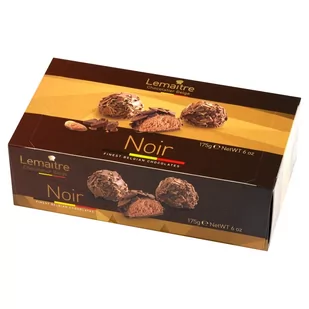 Lemaître Noir Trufle z mlecznej czekolady z nadzieniem truflowym 175 g - Inne słodycze - miniaturka - grafika 1