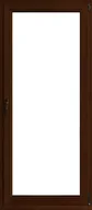 Okna - Lupol 2-szybowe balkonowe kolor lakier orzech OB5 RU 865x2195 mm - miniaturka - grafika 1