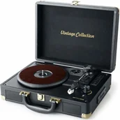 Gramofony - Muse MT-103 GD czarny - miniaturka - grafika 1