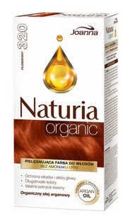 Joanna NATURIA Naturia Organic Farba do włosów 320 płomienny - Farby do włosów i szampony koloryzujące - miniaturka - grafika 1