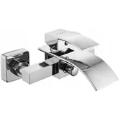 Baterie umywalkowe - Mexen Aries bateria wannowa, chrom - miniaturka - grafika 1