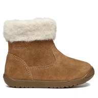 Buty dla dziewczynek - Kozaki Geox B Macchia Girl B464PC 00022 C6627 Brązowy - miniaturka - grafika 1