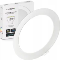 Lampy sufitowe - Panel plafon sufitowy Led Podtynkowy Okrągły 12W 1080lm Nie mruga CCD Slim - miniaturka - grafika 1