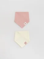 Buciki dla niemowląt - Reserved - Trójkątny szalik 2 pack - wielobarwny - miniaturka - grafika 1