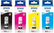 Tusze oryginalne - Tusze Oryginalne Epson 103 Do L3110 L3151 L3251 L3256 - miniaturka - grafika 1