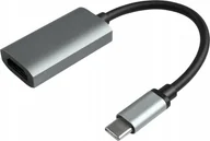 Adaptery i przejściówki - ADAPTER USB C do HDMI 2.0 4K/60HZ KABEL PRZEJŚCIÓWKA MacBook typ C MHL one size - miniaturka - grafika 1