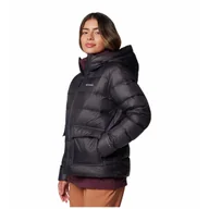 Kurtki i kamizelki sportowe damskie - Kurtka zimowa damska Columbia Harmony Falls™ Hooded Down Jacket Rozmiar: L / Kolor: czarny - miniaturka - grafika 1