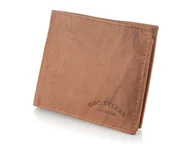 Portfele - Bag Street, Portfel skórzany męski, brązowy, 553 - miniaturka - grafika 1