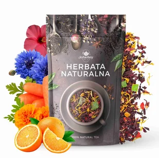 Herbata owocowa Zachód Słońca 100g bławatek i nagietek HIBISKUS - Herbata - miniaturka - grafika 1