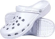 Moda i Uroda OUTLET - Reis BCDOTS_W41 klapki, białe, rozmiar 41 - miniaturka - grafika 1