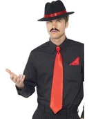 Stroje karnawałowe - Smiffys Strój gangsetra zestaw akcesoriów 33109 - miniaturka - grafika 1