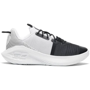 Buty do koszykówki uniseks Under Armour Curry 6 FloTro - białe - Buty sportowe damskie - miniaturka - grafika 1