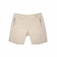Spodenki męskie - Peak Mountain Peak Mountain Męskie spodnie trekkingowe Cuad/Xj beżowy beżowy XL CUAD/XJ_Beige_XL - miniaturka - grafika 1