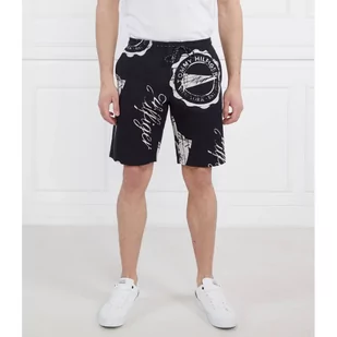 Tommy Hilfiger Szorty HARLEM PENNANT PO | Regular Fit | z dodatkiem lnu - Spodenki męskie - miniaturka - grafika 1