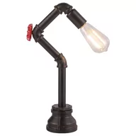 Lampy stojące - Globo Lighting Oświetlenie Bayuda Lampa stołowa Czarny, 1-punktowy 43000T - miniaturka - grafika 1
