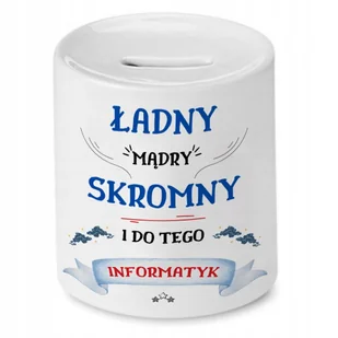 Dla Barmana Skarbonka na Urodziny na Prezent z Nadrukiem ze Zdjęciem + Opakowanie na prezent (wzór 01) - Skarbonki - miniaturka - grafika 1